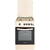 NobeLTek Cooking NLT 5603B/G1 Aragaz Gaz, 50 cm, 4 arzatoare, Bej