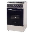 NobeLTek Cooking NLT 5603IX/G1 Aragaz Gaz, 50 cm, 4 arzatoare, Silver