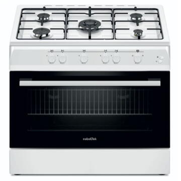 NobeLTek Cooking NLT 6903A/G1 Aragaz Gaz, 60 cm, 5 arz., Alb
